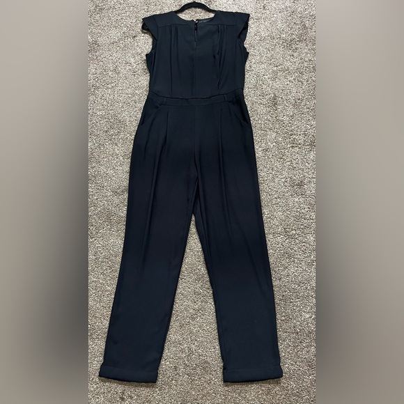 Zara Black Tailored Trousers with Pleated Front - Picture 1 of 5